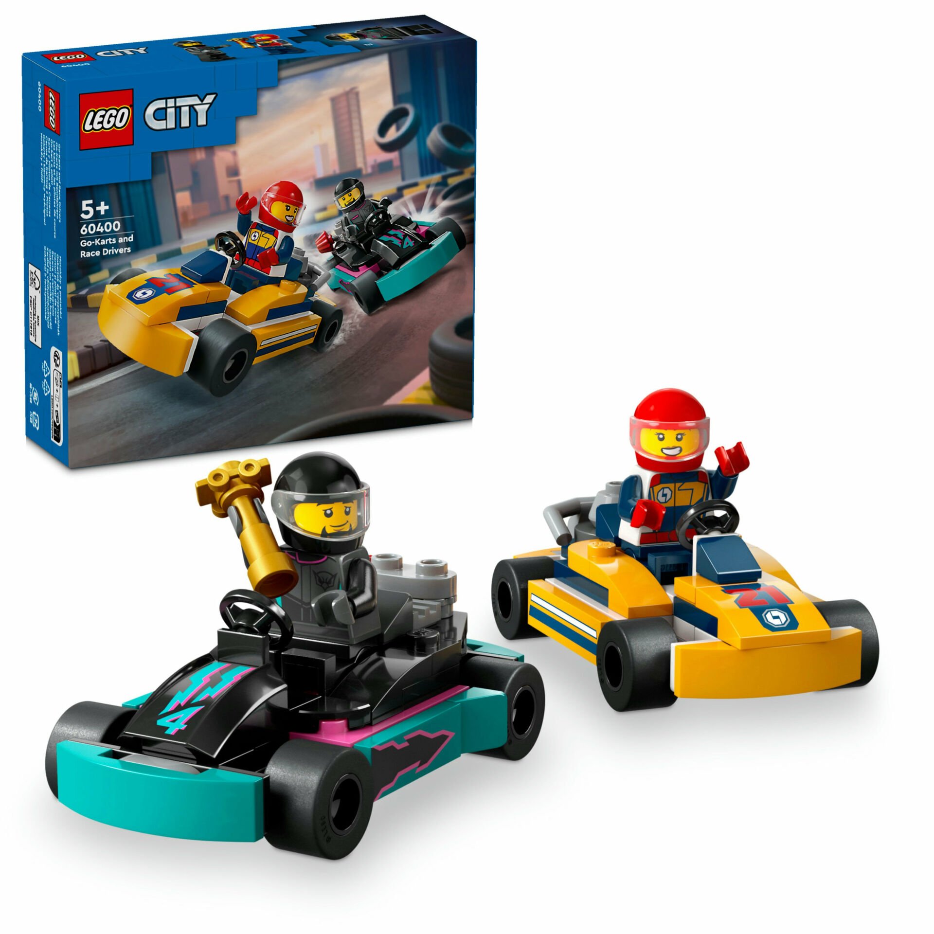 【エミール　ページ】 LEGO® City Go-Kartlar ve Yarış Sürücüleri 60400