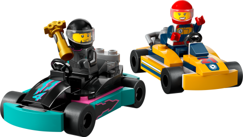 LEGO® City Go-Kartlar ve Yarış Sürücüleri 60400