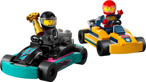 LEGO® City Go-Kartlar ve Yarış Sürücüleri 60400