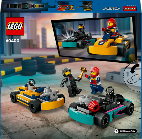 LEGO® City Go-Kartlar ve Yarış Sürücüleri 60400