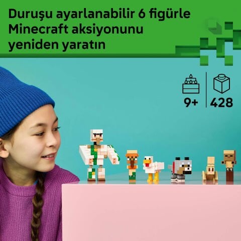 LEGO® Minecraft® Tavuk Jokey Çöl Saldırısı 21592