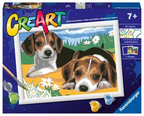 Creart Beagle Yavruları - Sayılarla Boyama Hobi Seti