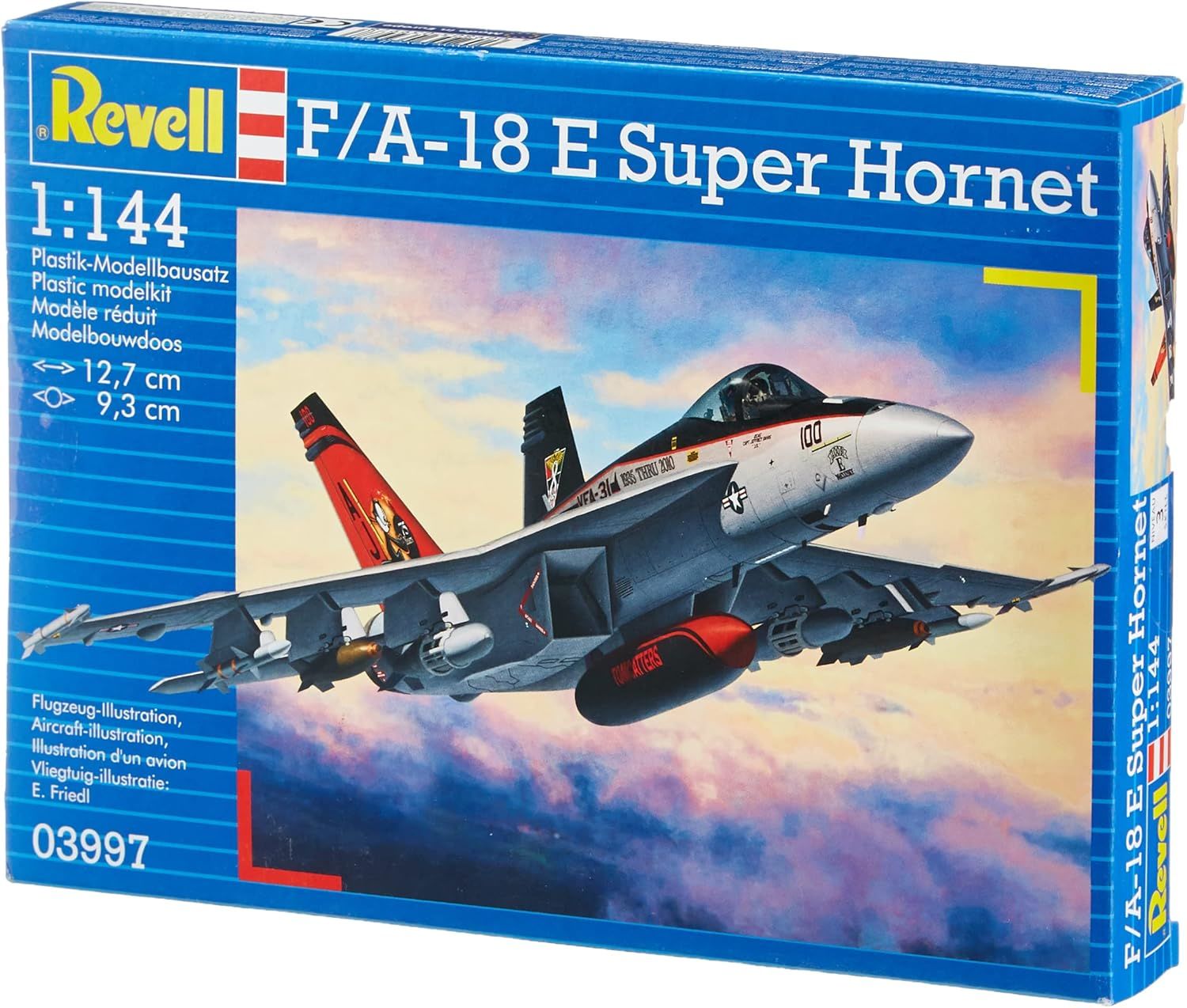 Revell F/A-18E Super Hornet-1:144 Olcek-3997