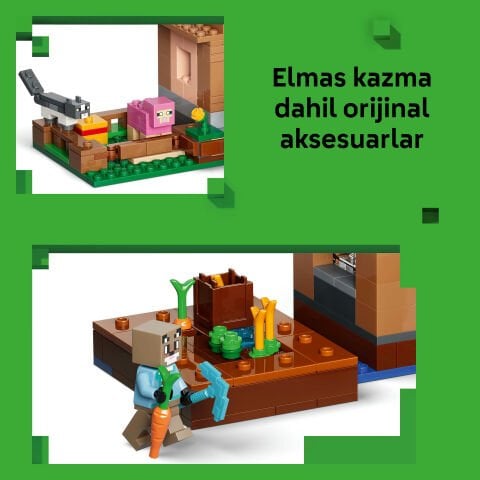 LEGO® Minecraft® Evoker Köy Saldırısı 21596