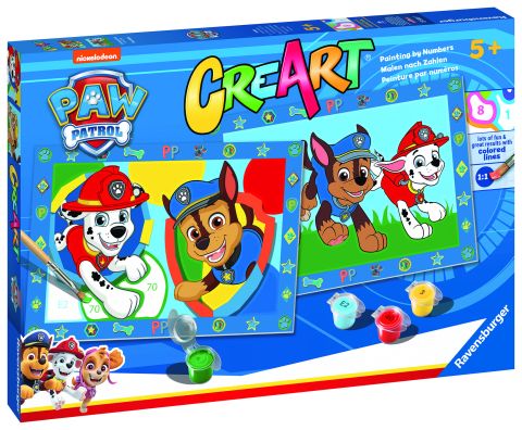 Creart Paw Patrol - Sayılarla Boyama Hobi Seti