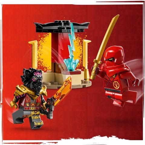 LEGO® NINJAGO® Kai ve Ras'ın Araba ve Motosiklet Savaşı 71789 Oyuncak Yapım Seti (103 Parça)