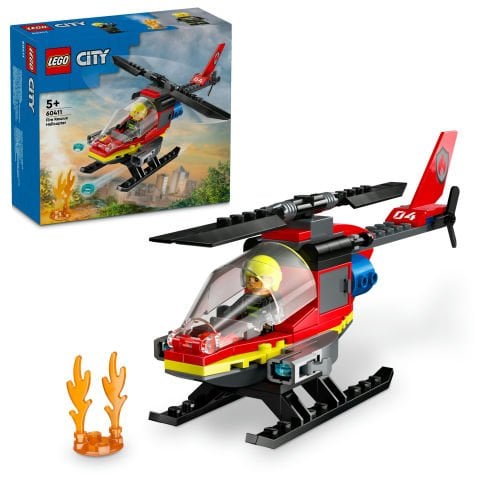 LEGO® City İtfaiye Kurtarma Helikopteri 60411