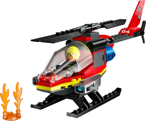 LEGO® City İtfaiye Kurtarma Helikopteri 60411