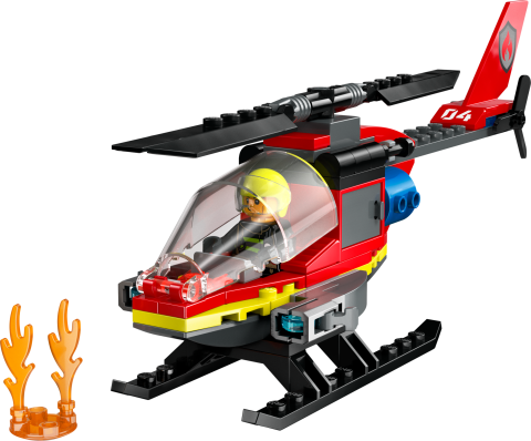 LEGO® City İtfaiye Kurtarma Helikopteri 60411