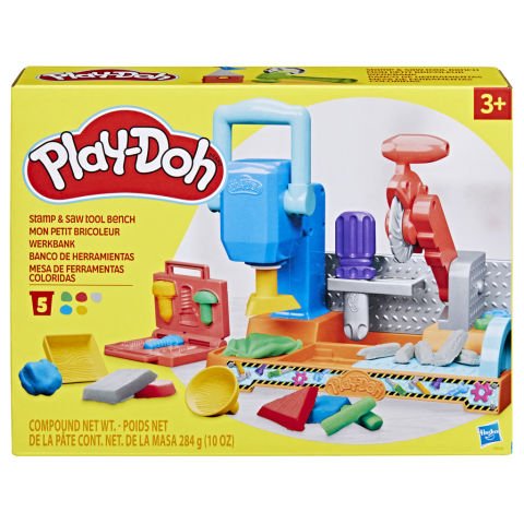 PLAY-DOH RENKLİ EL ALETLERİ TEZGAHI OYUN SETİ