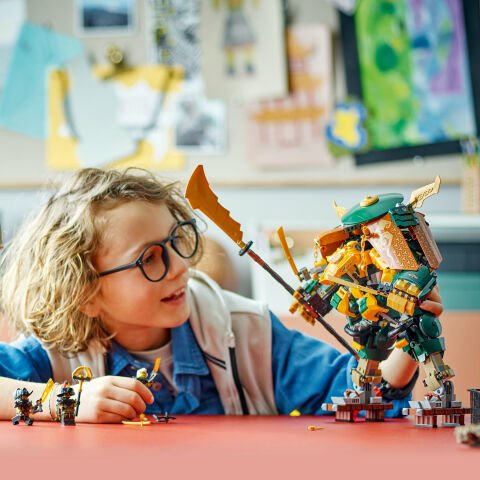 LEGO® NINJAGO® Lloyd ve Arin'in Ninja Ekibi Robotları 71794 Oyuncak Yapım Seti (764 Parça)
