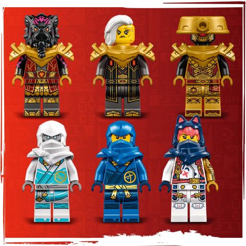 LEGO® NINJAGO® Element Ejderhası İmparatoriçe Robotuna Karşı 71796 Oyuncak Yapım Seti (1038 Parça)