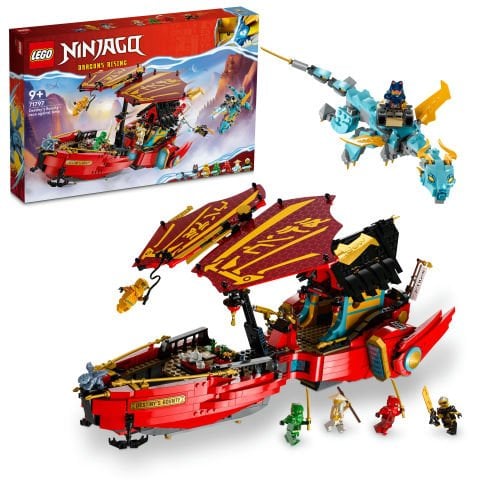 LEGO® NINJAGO® Destiny’s Bounty – zamana karşı yarış 71797 Oyuncak Yapım Seti (1739 Parça)