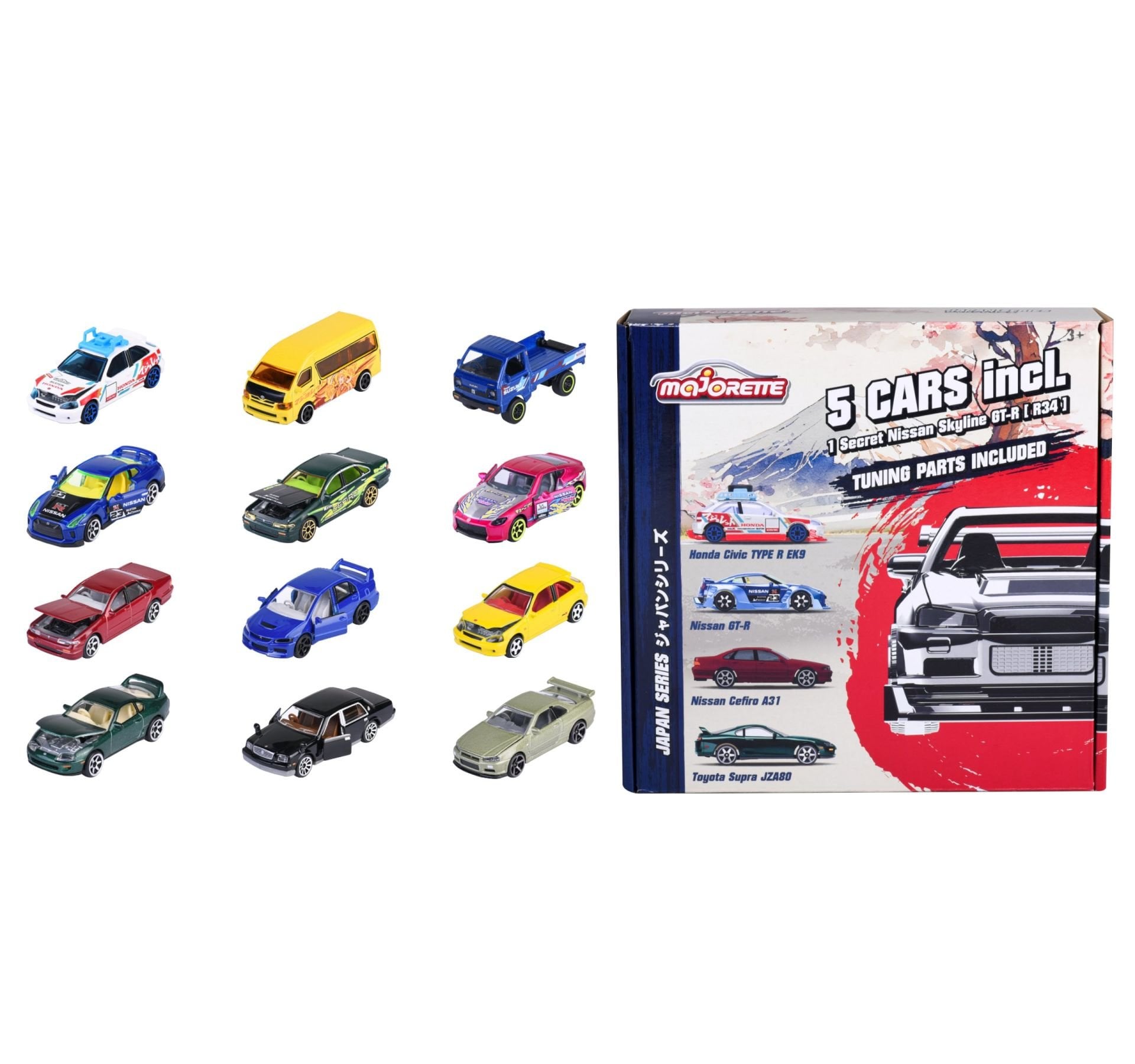 Majorette Japon Serisi 5'li Bonus