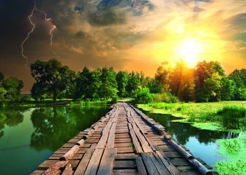 1000 Parça Puzzle Mistik Gökyüzü