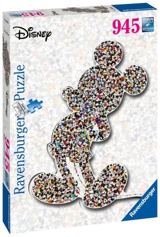945 Parça Puzzle Walt Disney Mickey Shaped