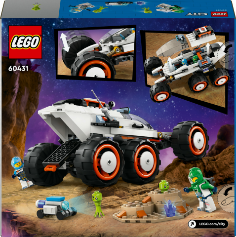 LEGO® City Uzay Keşif Robotu ve Uzaylı Canlı 60431