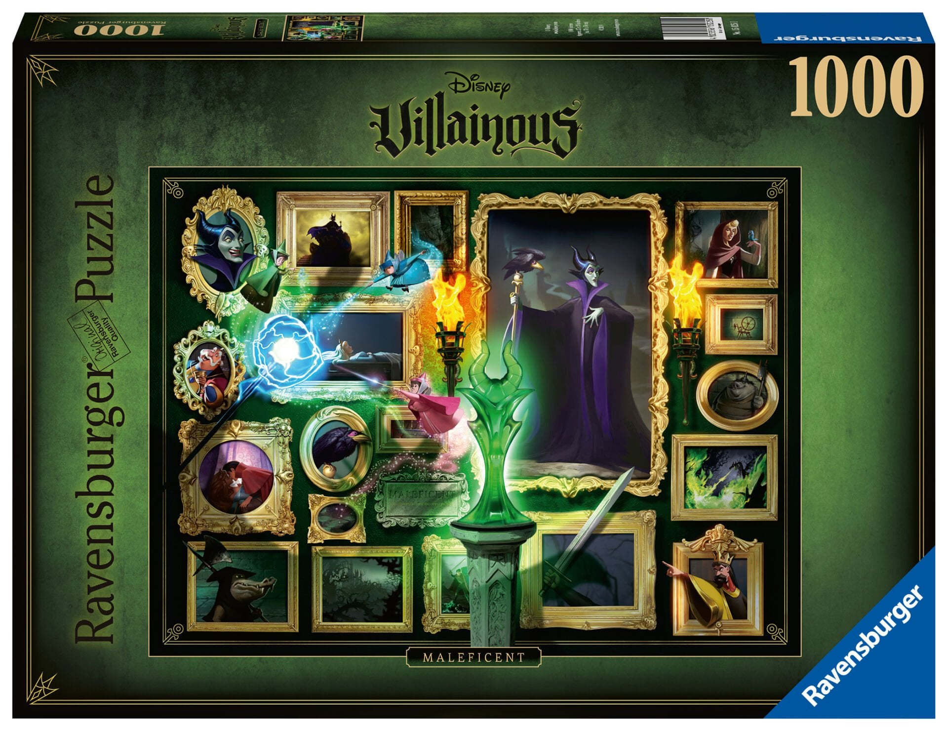 Ravensburger 1000 Parçalı Puzzle Walt Disney Villainous Malefiz