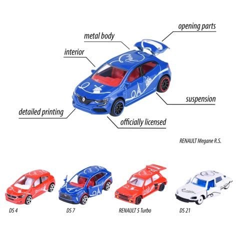 Majorette Fransız Dekor Serisi 5li