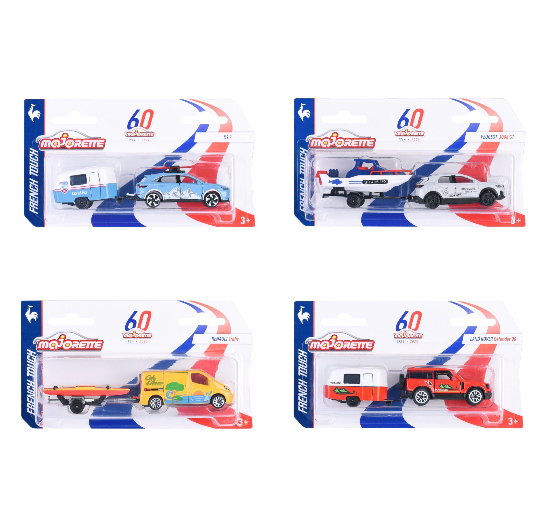 Majorette Fransız Dekor Römorklu Tekli