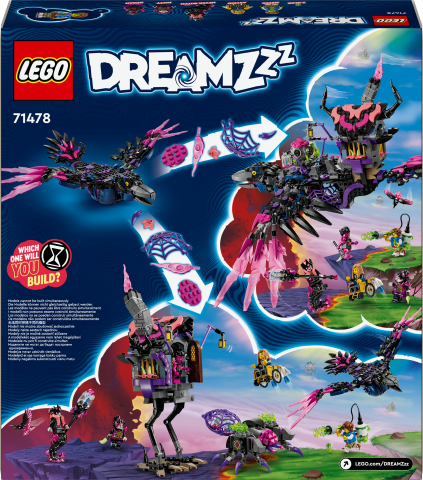 LEGO® DREAMZzz™ Never Cadısı’nın Gece Yarısı Kuzgunu Oyuncağı 71478