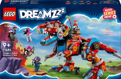 LEGO® DREAMZzz™ Cooper’ın Robot Dinozoru C-Rex 71484