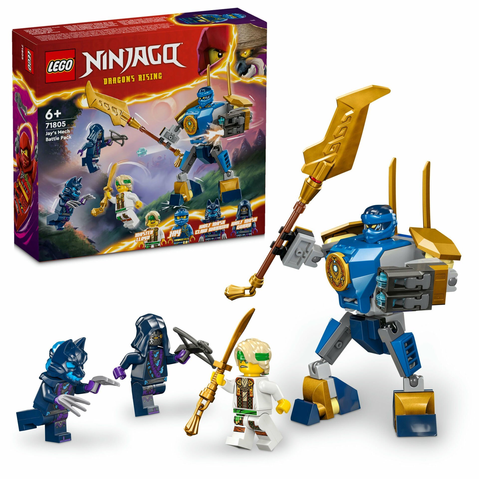 LEGO® NINJAGO™ Jay'in Robotu Savaş Paketi 71805