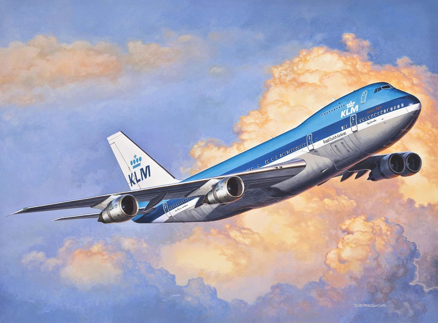 Revell Model Set Boeing 747-200-63999