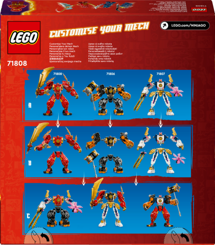 LEGO® NINJAGO™ Kai'nin Ateş Elementi Robotu 71808
