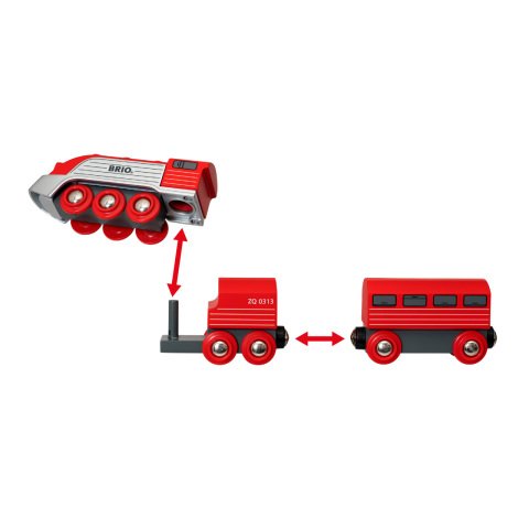 BRIO Kırmızı Buharlı Tren