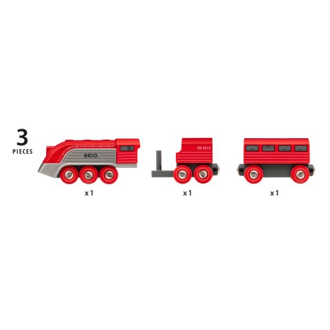 BRIO Kırmızı Buharlı Tren