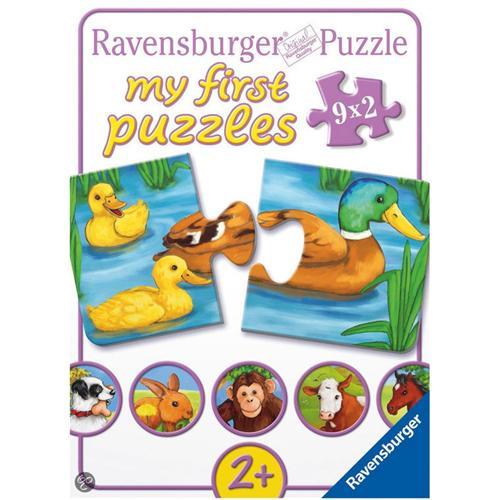 Ravensburger 9x2 Parçalı Puzzle Hayvanlar-073313