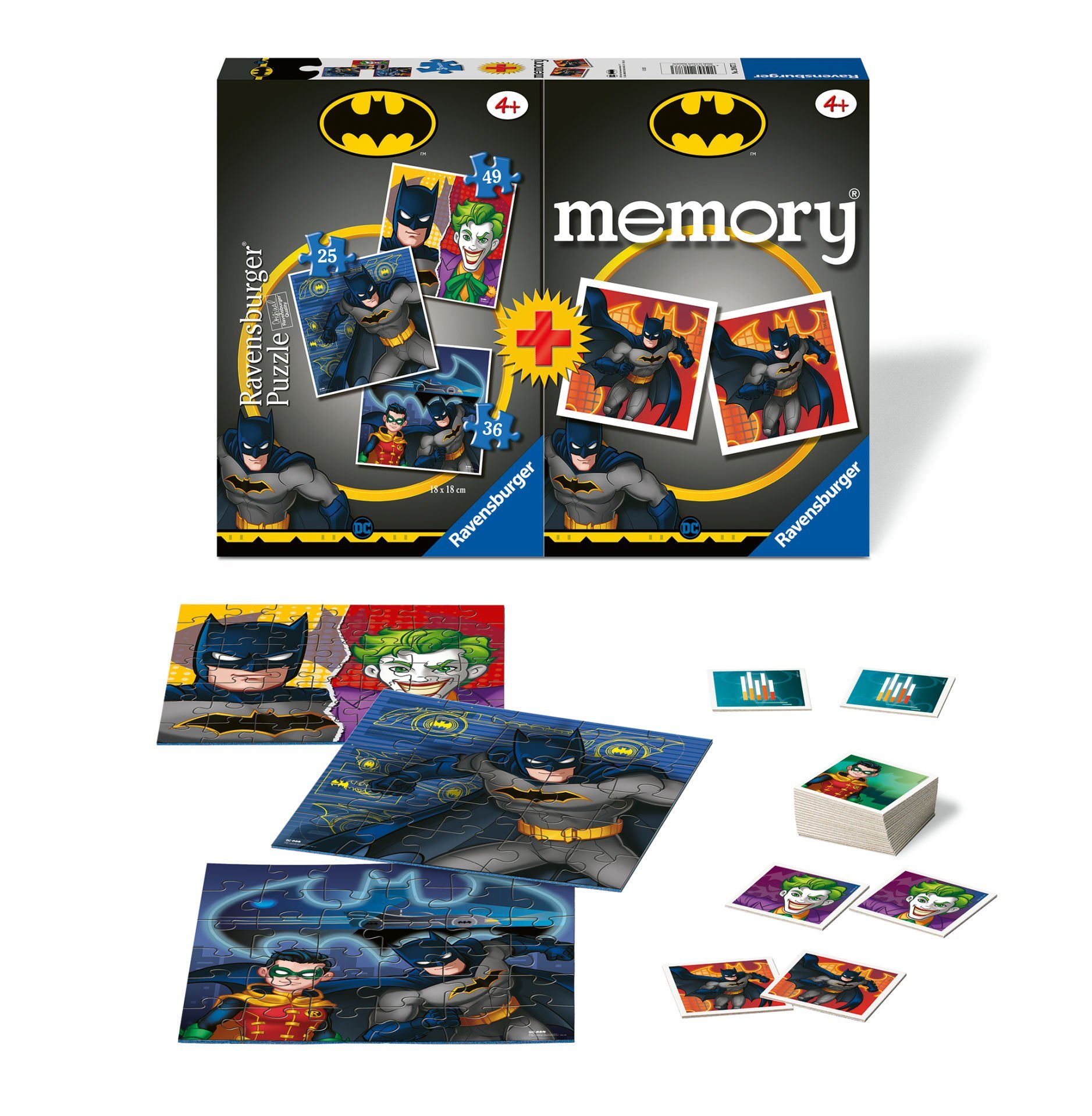25/36/49p Puz Memory Batman