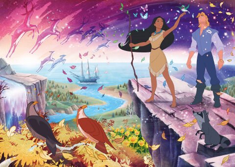 1000p Puz WD Pocahontas