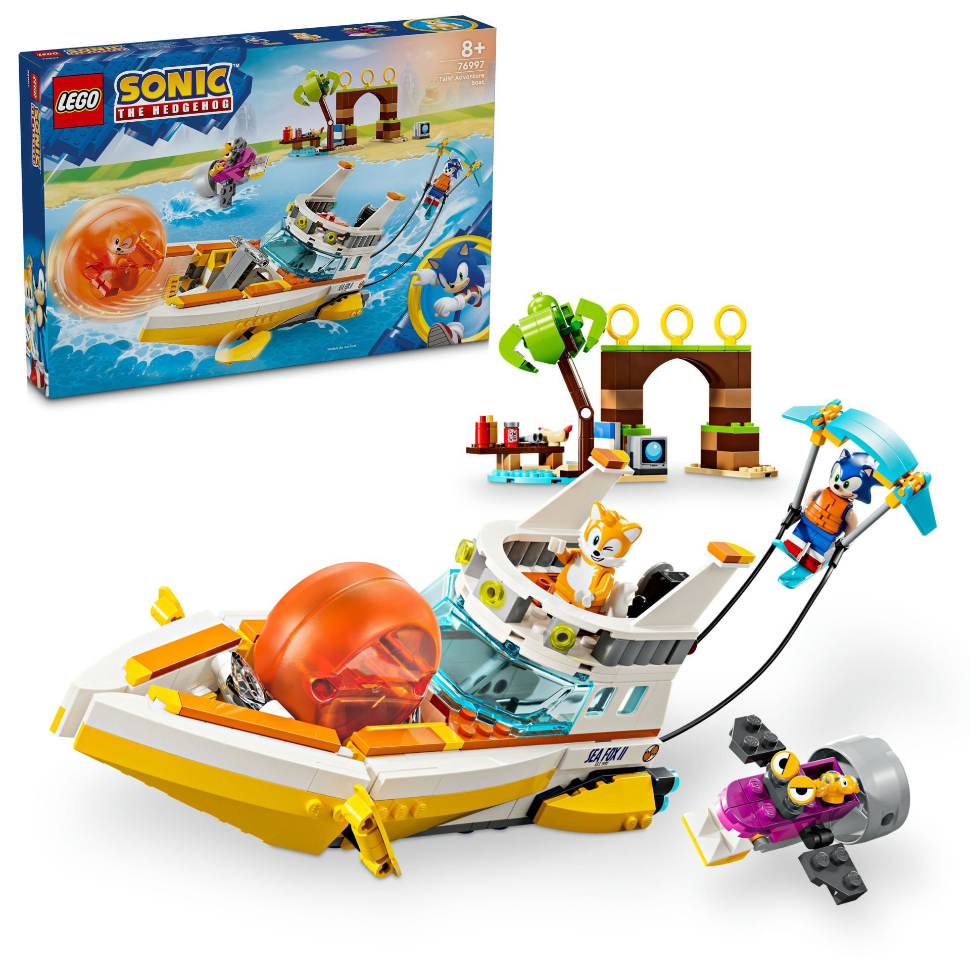 LEGO® Tails'in Macera Teknesi 76997