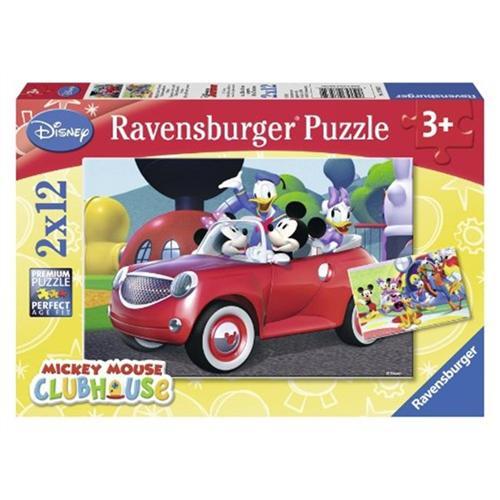 Ravensburger 2x12 Parçalı Puzzle Want Disney Mickey-075652