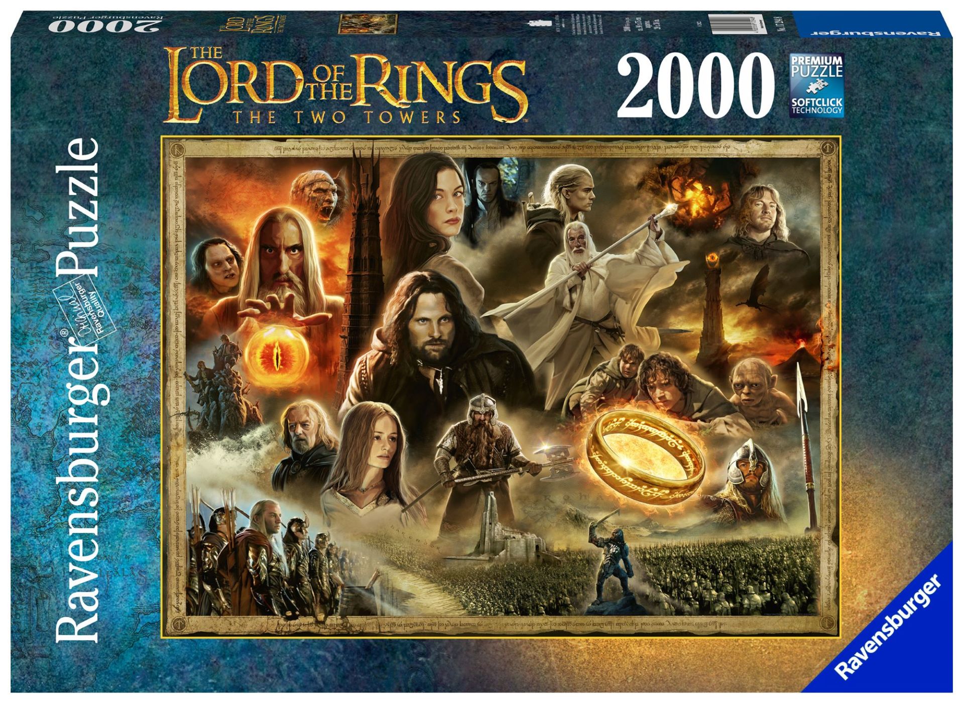 2000 Parça Puzzle Yüzüklerin Efendisi