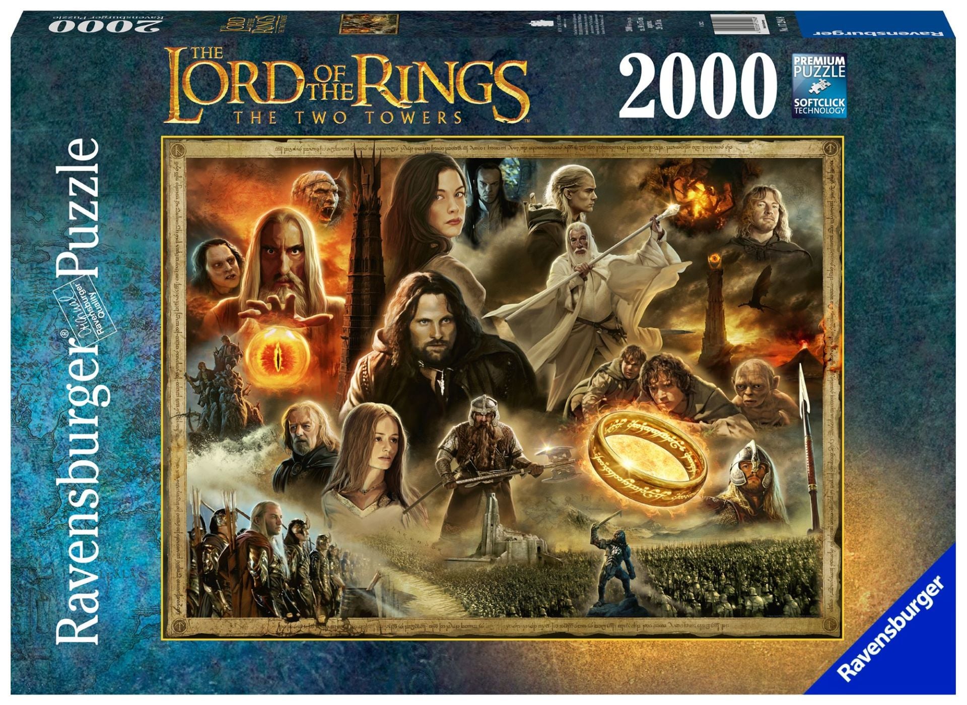 2000 Parça Puzzle Yüzüklerin Efendisi