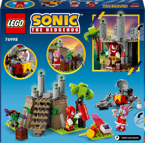 LEGO® Knuckles ve Master Emerald Tapınağı 76998