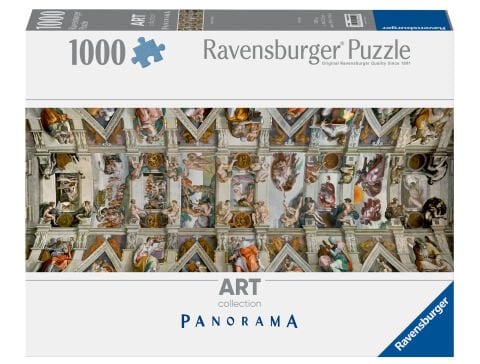 1000 Parça Puzzle Sistin Şapeli
