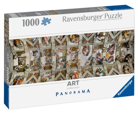 1000 Parça Puzzle Sistin Şapeli