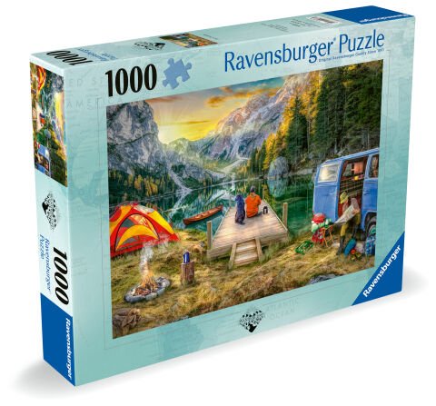 1000 Parça Puzzle Kamp