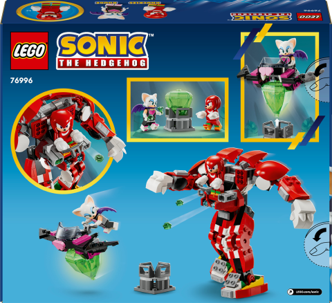 LEGO® Sonic the Hedgehog™ Knuckles'ın Gardiyan Robotu 76996