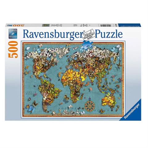 500p Puzzle Butterflies