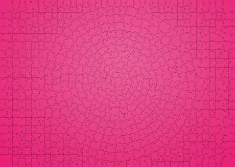 654 Parça Puzzle Krypt Pembe