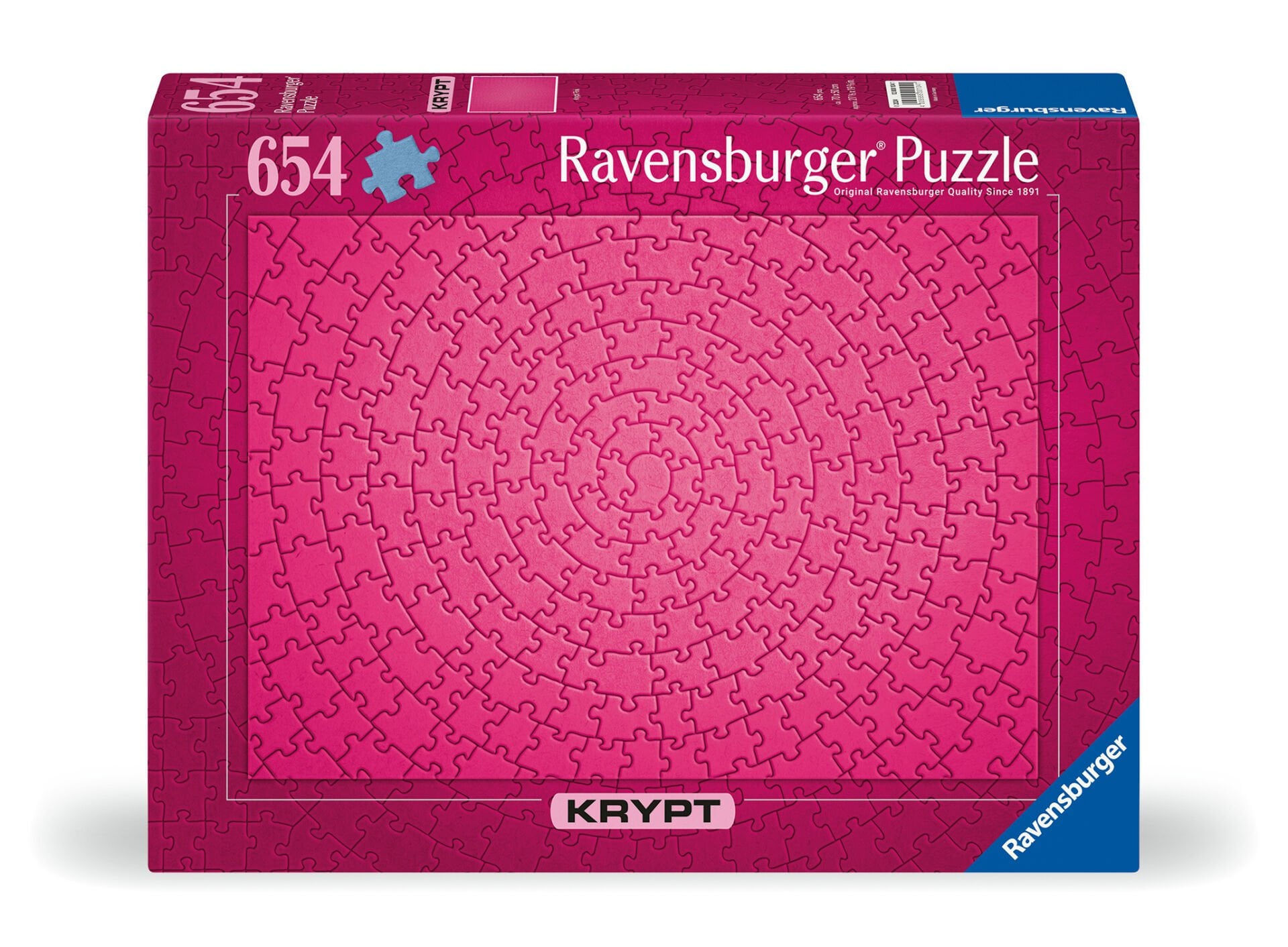 654 Parça Puzzle Krypt Pembe