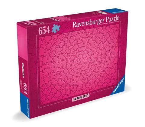654 Parça Puzzle Krypt Pembe
