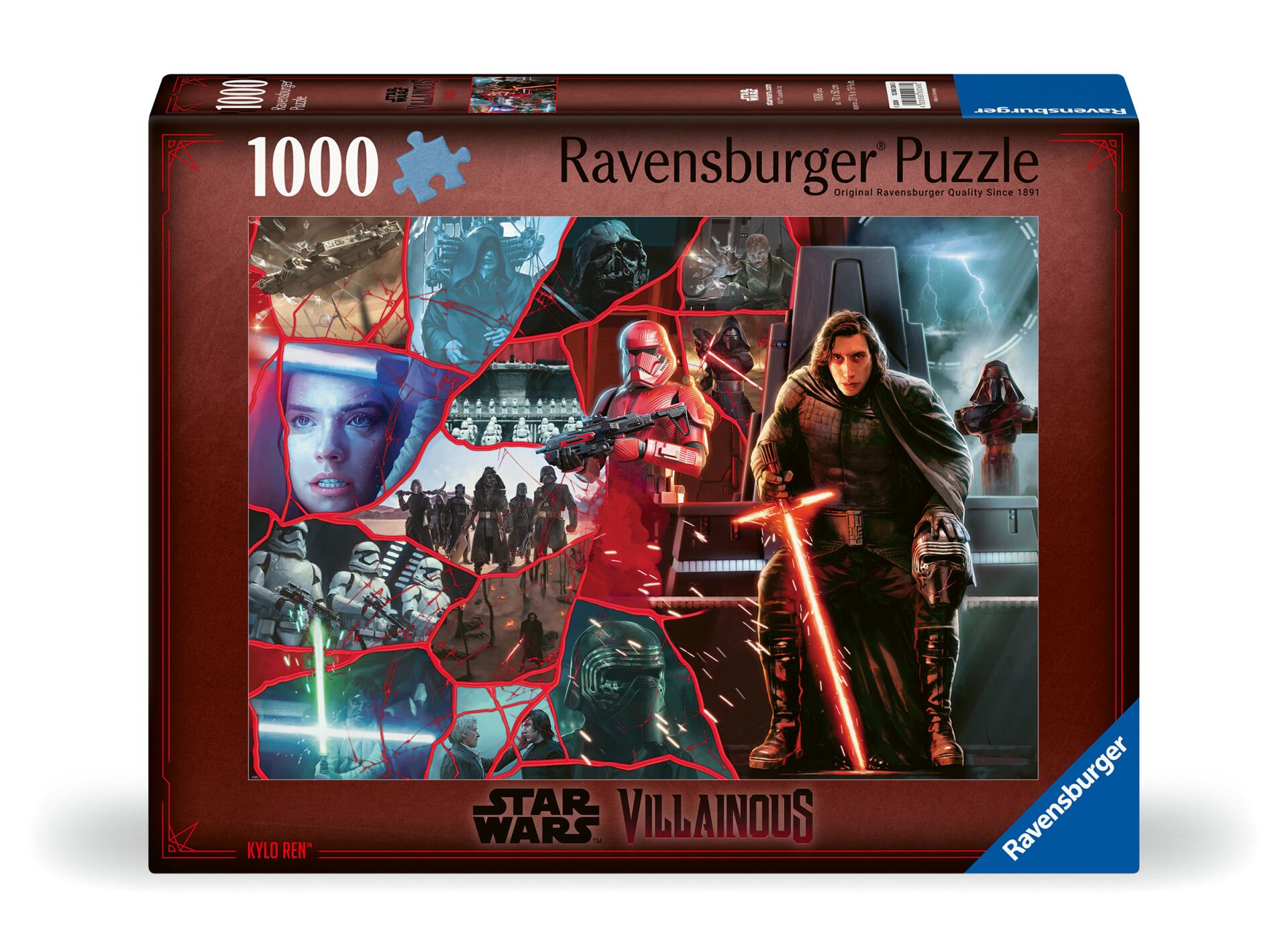 1000 Parça Puzzle Star Wars Vill Kylo Ren
