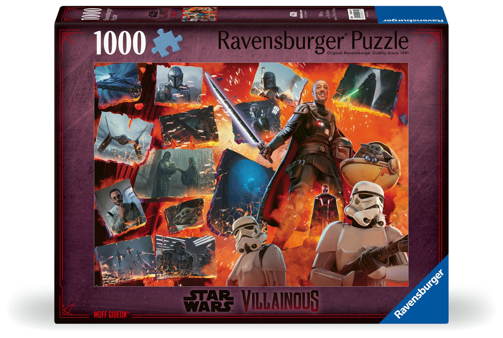 1000 Parça Puzzle Star Wars Vill Moff Gideon