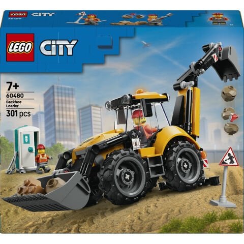 LEGO® City Sarı Kazıcı Yükleyici 60480